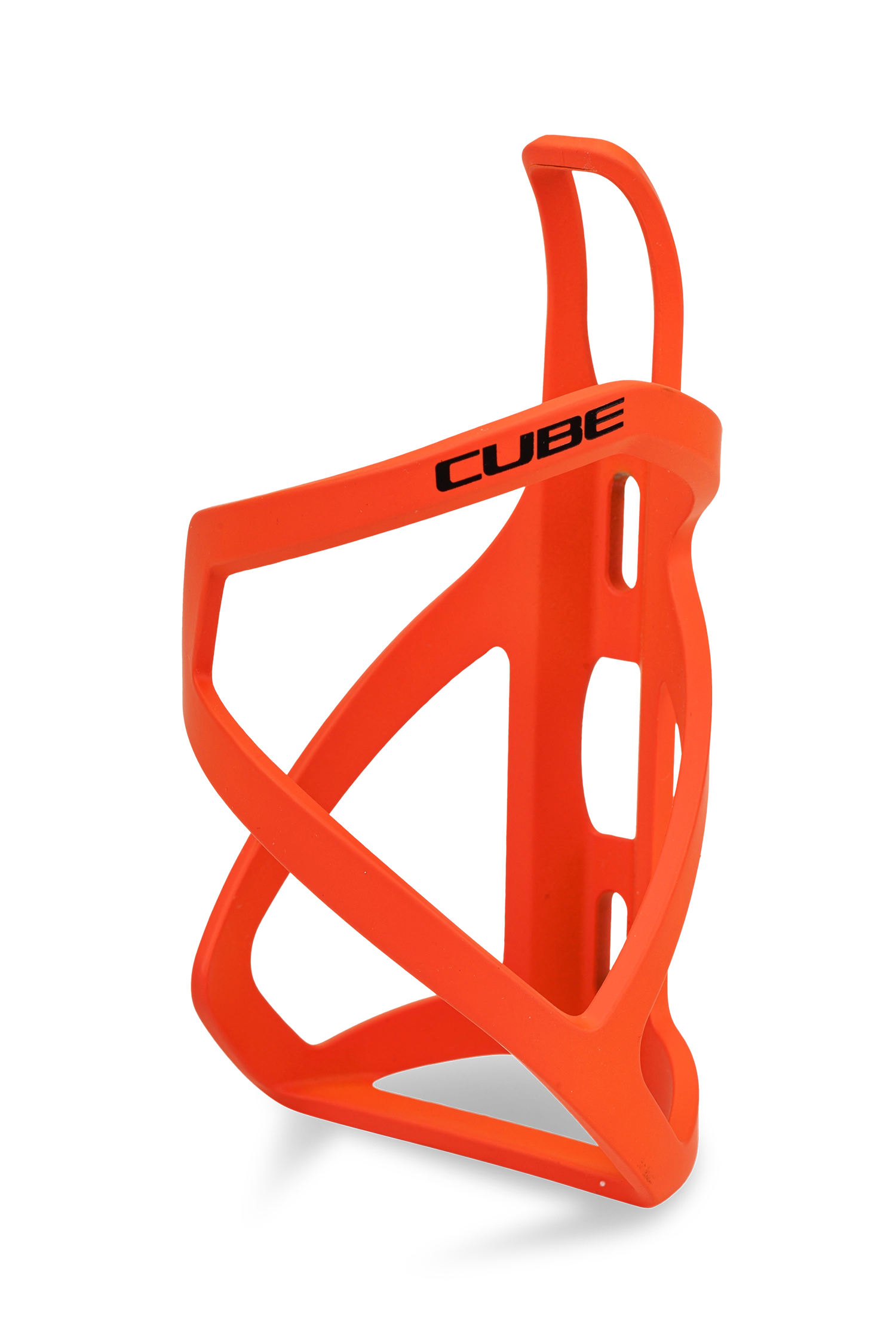 CUBE Flaschenhalter HPP Left-Hand Sidecage matt orange´n´glossy black