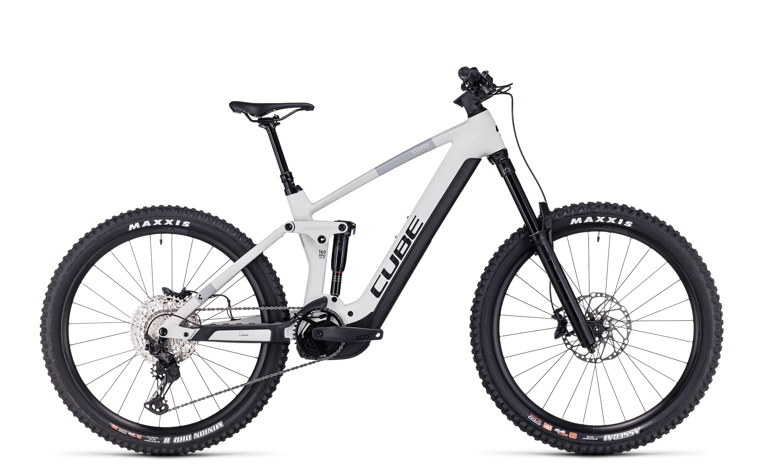 Cube 2023 Stereo Hybrid 160 HPC SLX 750 27.5 grey´n´grey