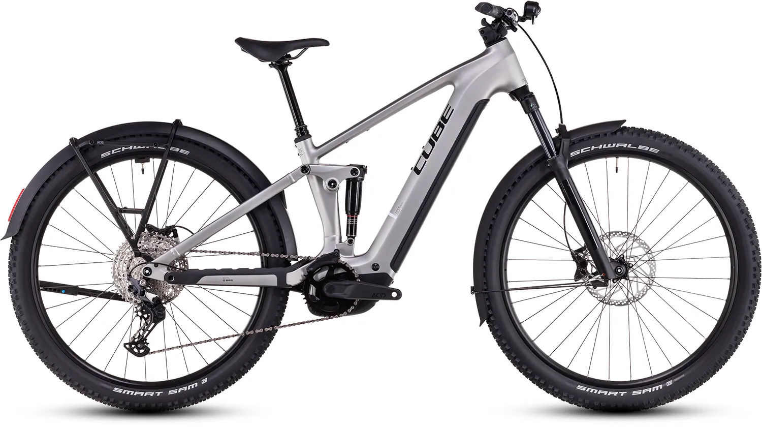 Cube 2025 Stereo Hybrid ONE22 Race Allroad silver´n´black 800 (Fully)