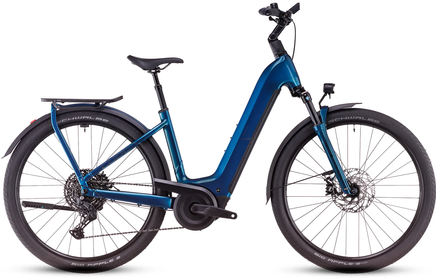 Cube 2025 Kathmandu Hybrid EX electricblue´n´chrome 800 (Wave)