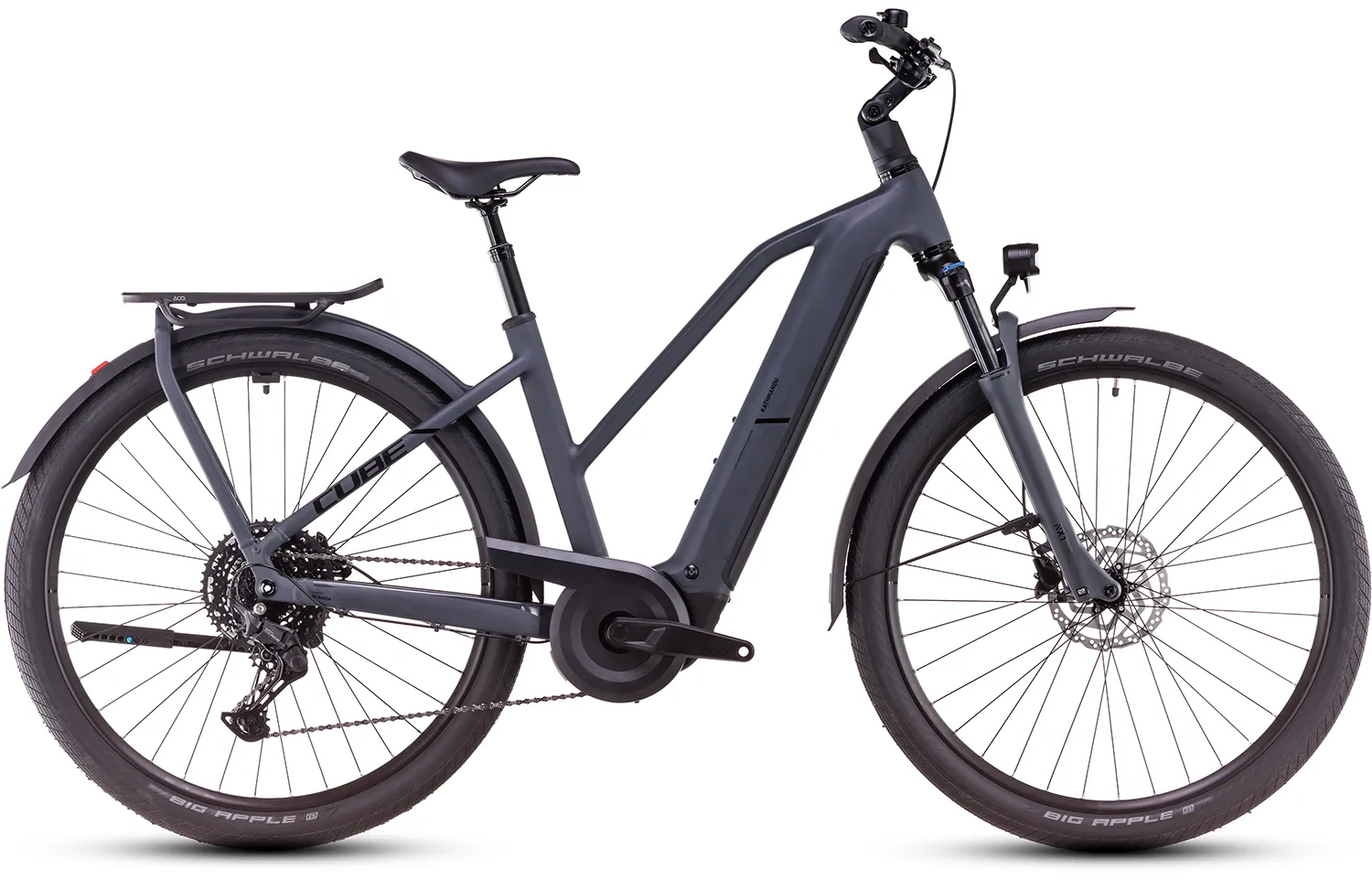 Cube 2025 Kathmandu Hybrid ONE shadowgrey´n´black 800 (Trapez)
