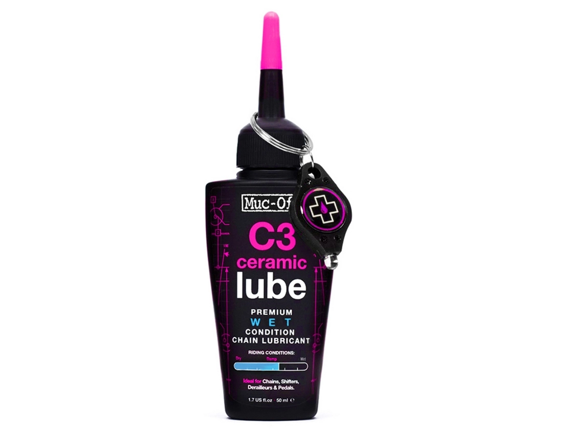 Muc-Off C3 Wet Ceramic Lube 50Ml Pink Nos