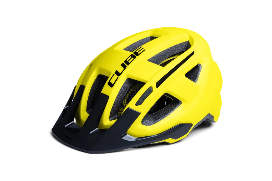 CUBE Helm FLEET yellow Gr.M (52-57)