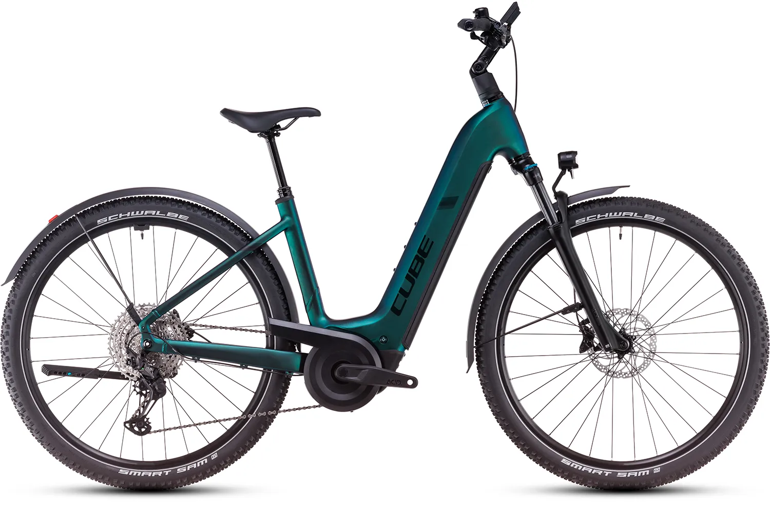 Cube 2025 Nuride Hybrid EXC Allroad goblin´n´black 800 (Wave)