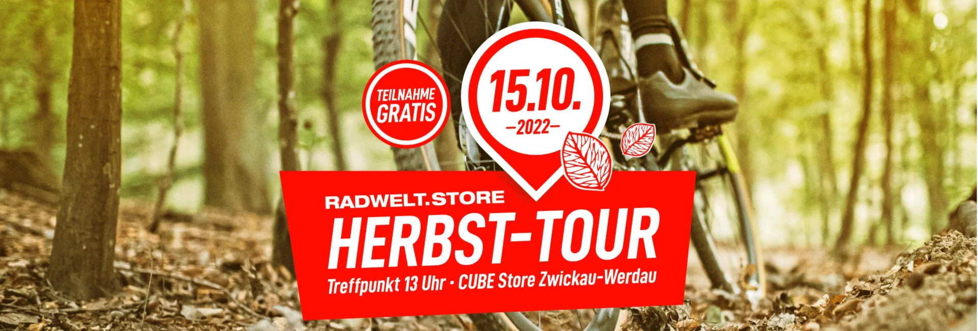 DIE RADWELT HERBST-TOUR AM 15.10.