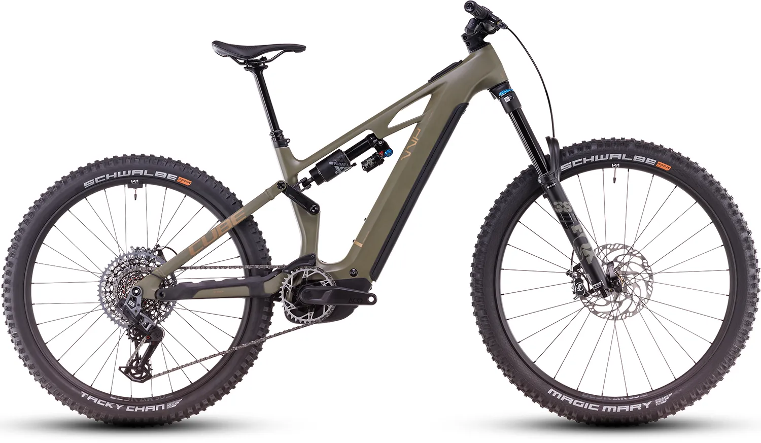 Cube 2025 Stereo Hybrid ONE77 HPC TM dustyolive´n´gold 800 (Fully)