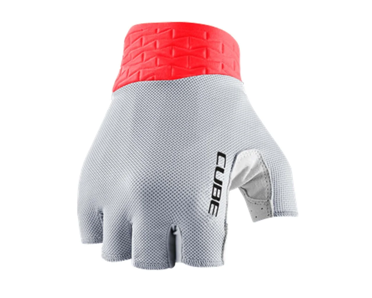CUBE Handschuhe Performance kurzfinger grey´n red