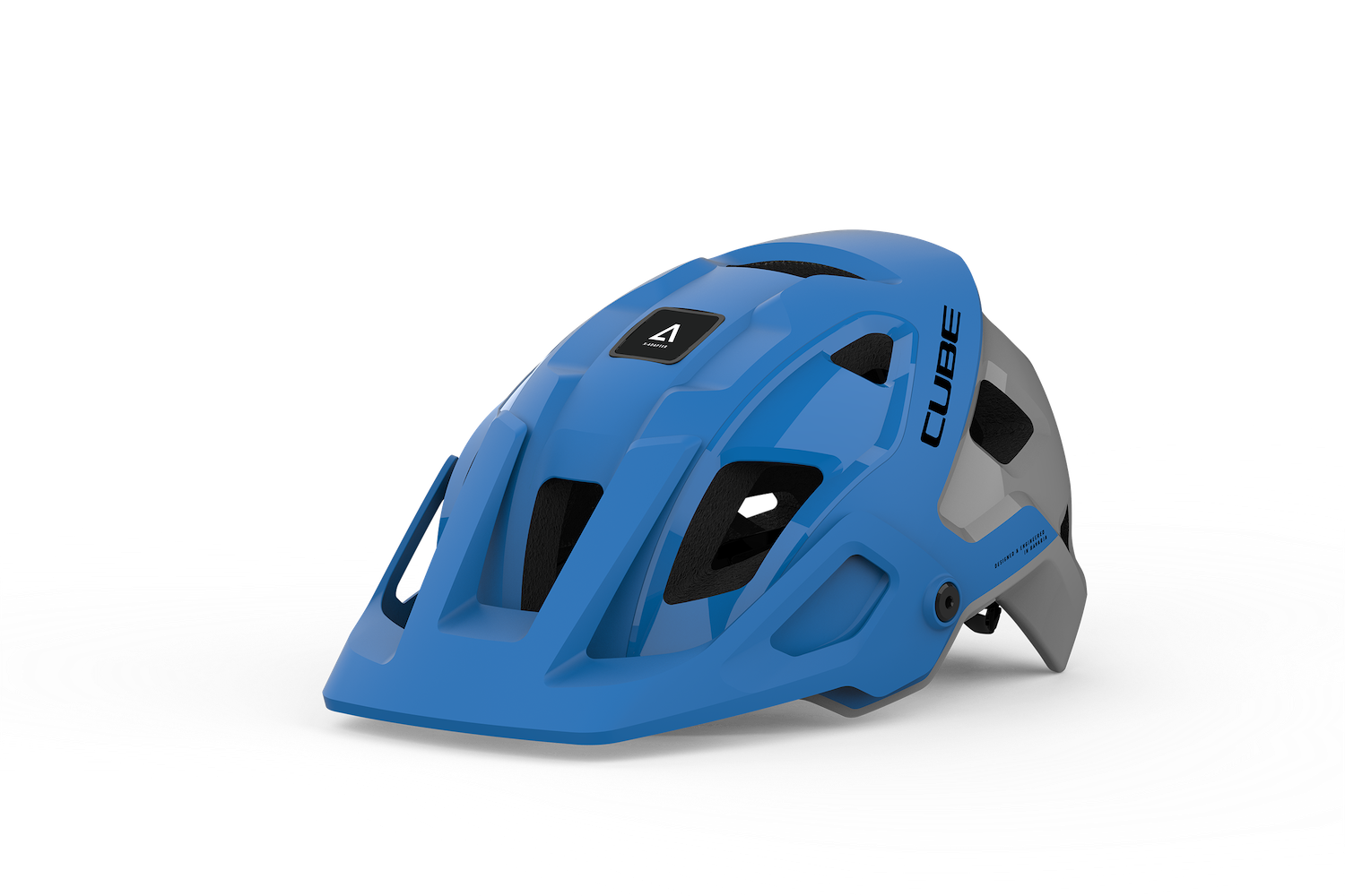CUBE Helm STROVER X Actionteam (blue´n´grey)