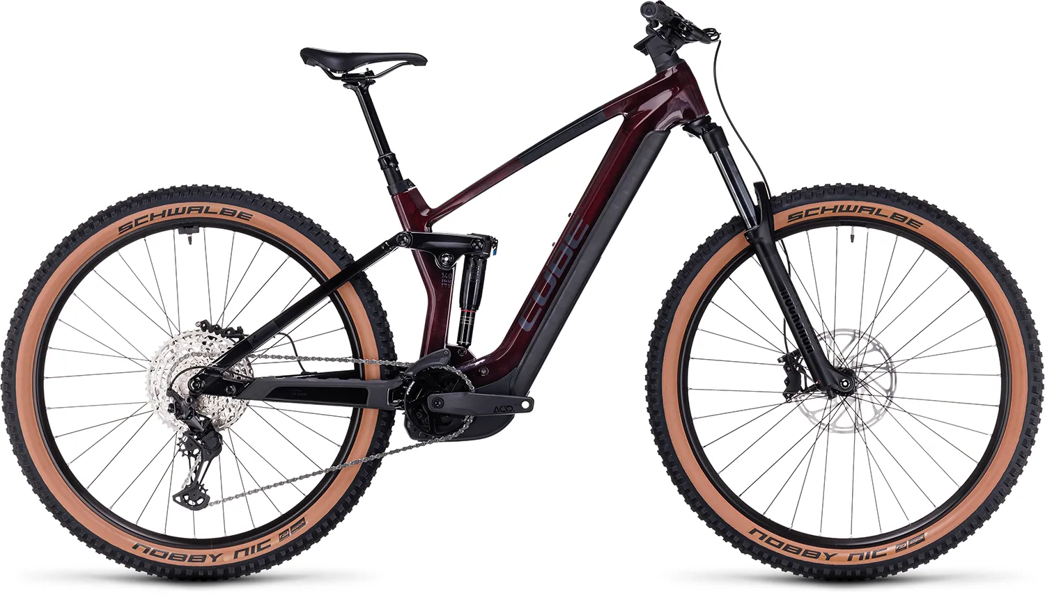 Cube 2024 Stereo Hybrid 140 HPC Race 750 liquidred´n´black