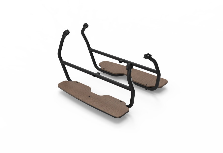 CUBE Trittbrett Set Longtail