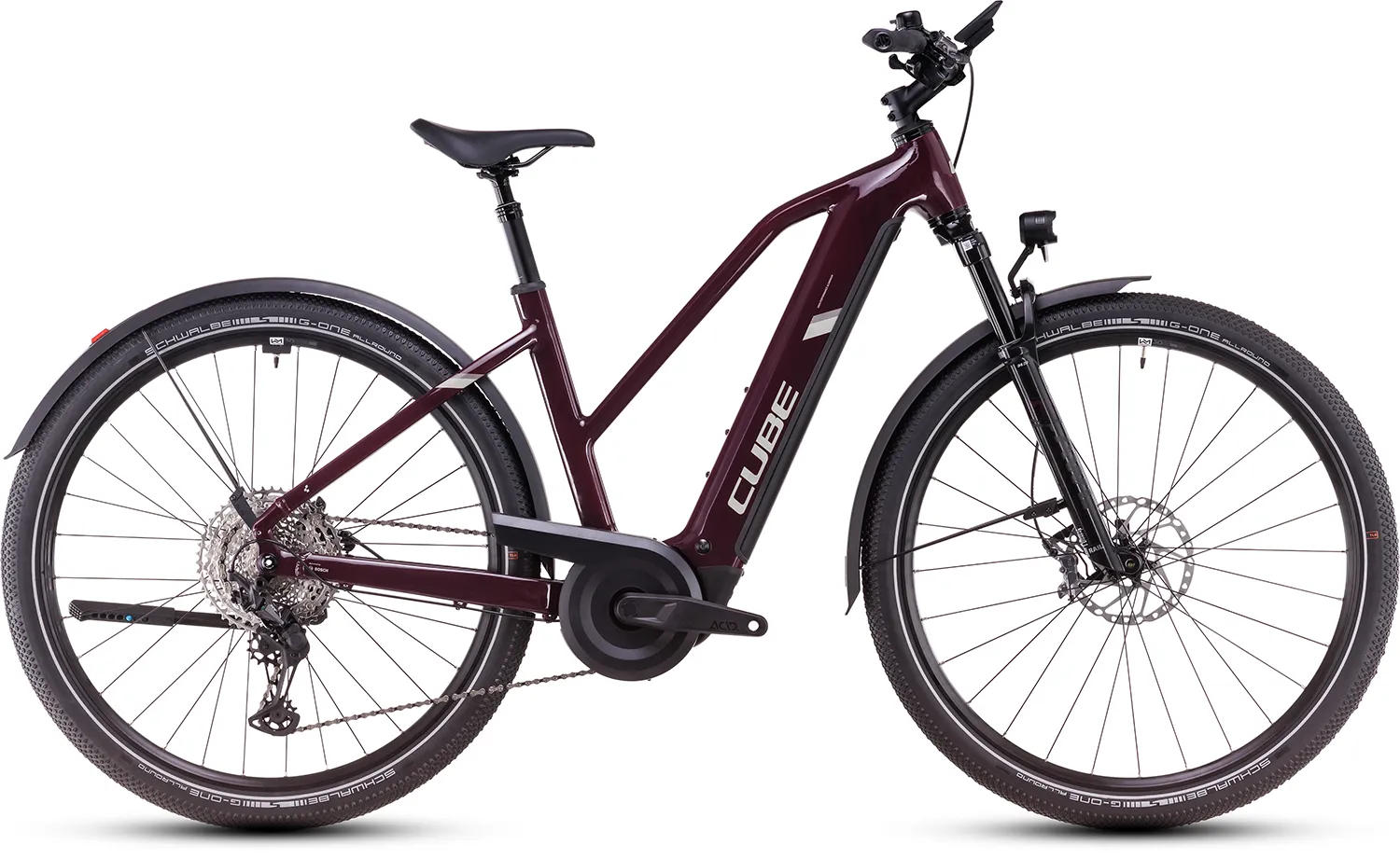 Cube 2025 Nuride Hybrid SLX Allroad amarone´n´lunar 800 (Trapez)