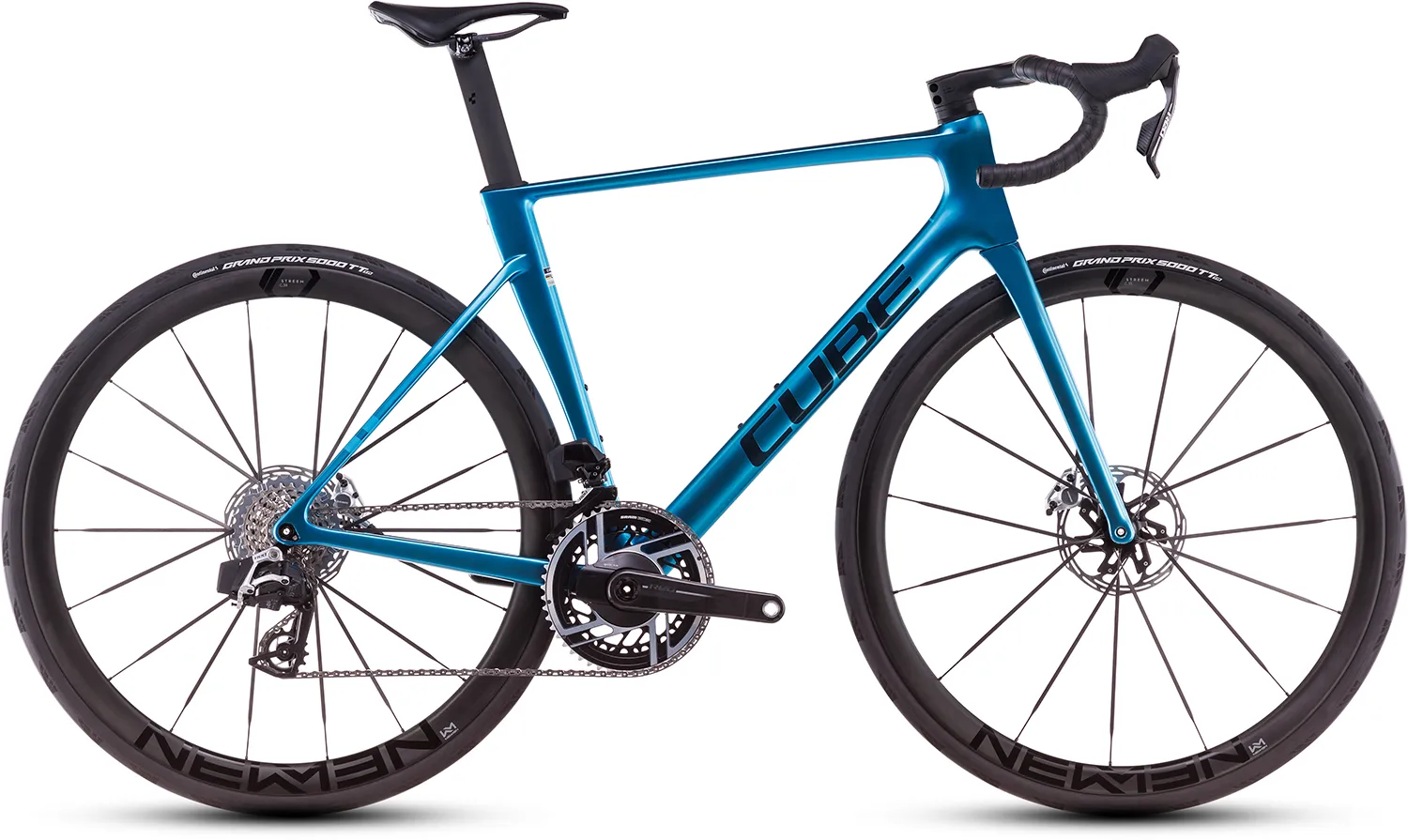 Cube 2025 Litening AIR C:68X SLX chromeblue´n´carbon