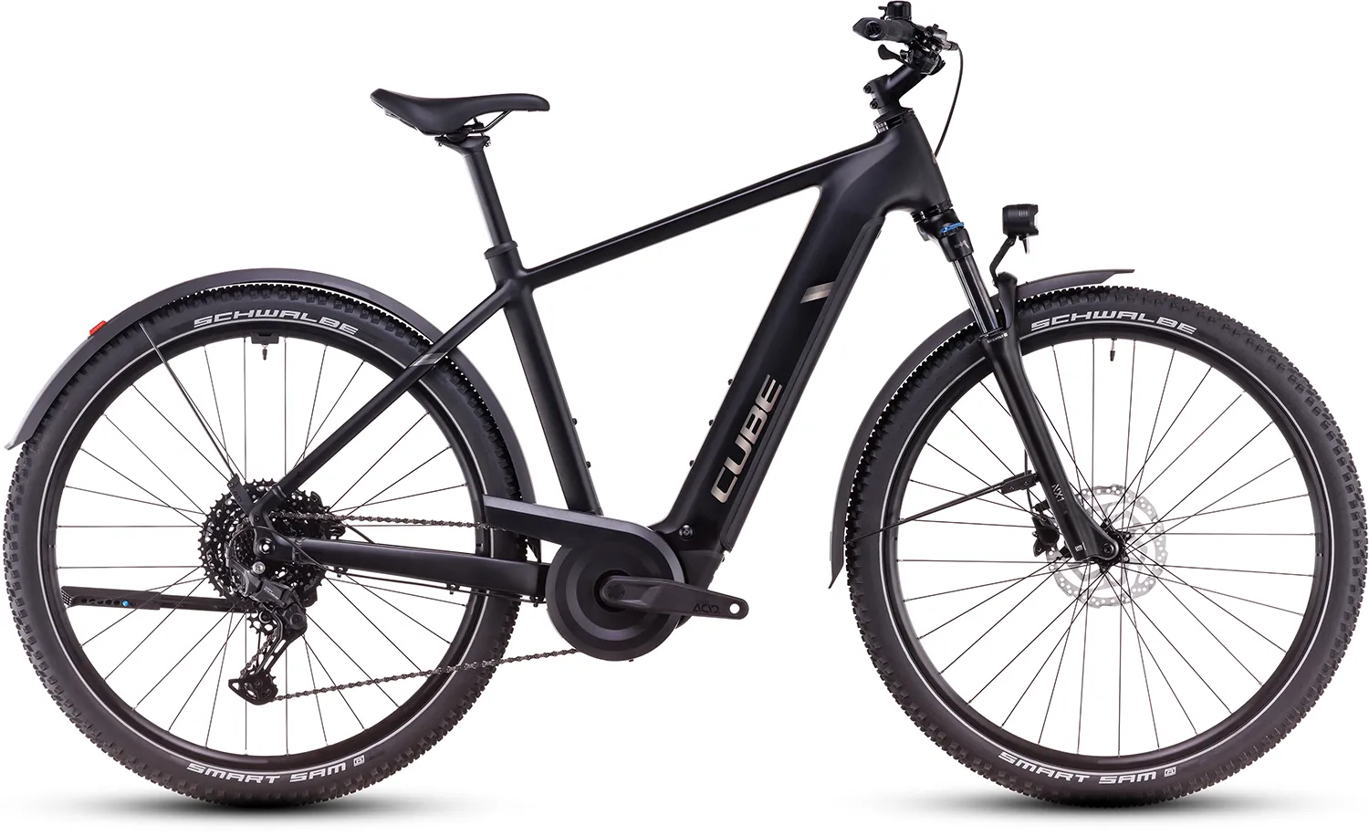Cube 2025 Nuride Hybrid Pro Allroad black´n´bronze 800 (Diamant)
