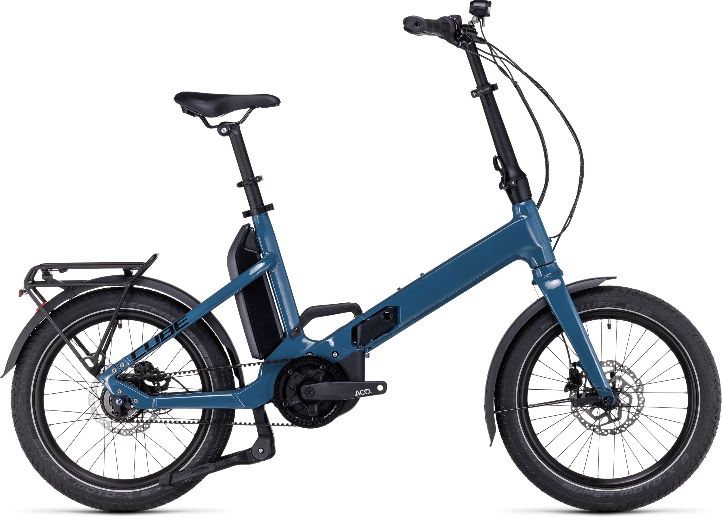 Cube 2023 Fold Hybrid 500 darkblue´n´black