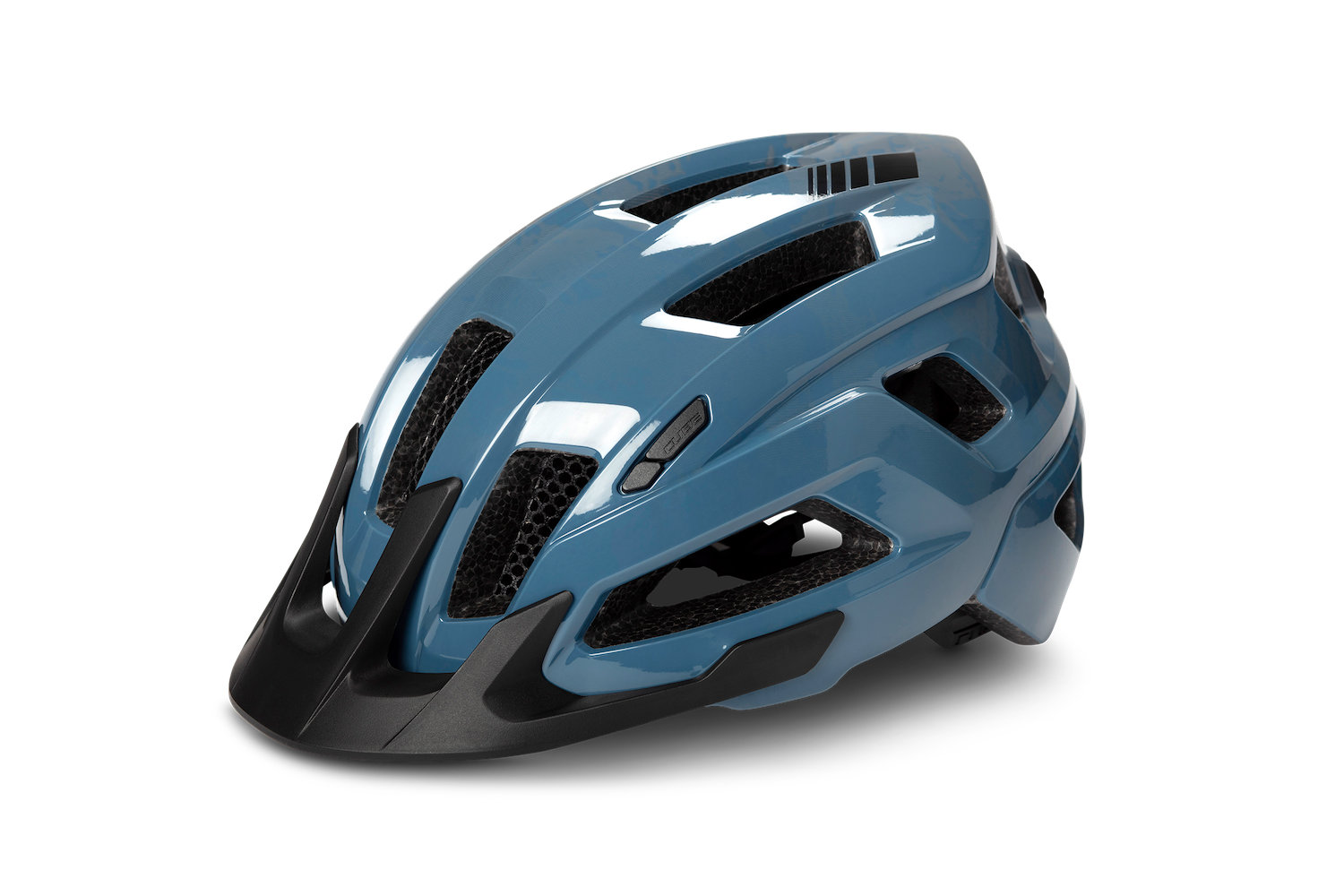 CUBE Helm STEEP (glossy blue)