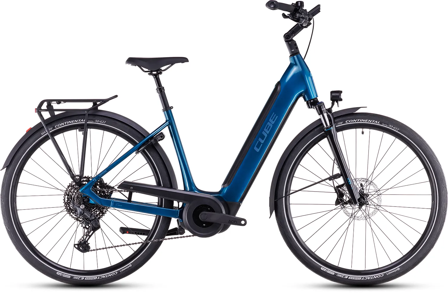 Cube 2025 Supreme Hybrid Pro 625 electricblue´n´blue