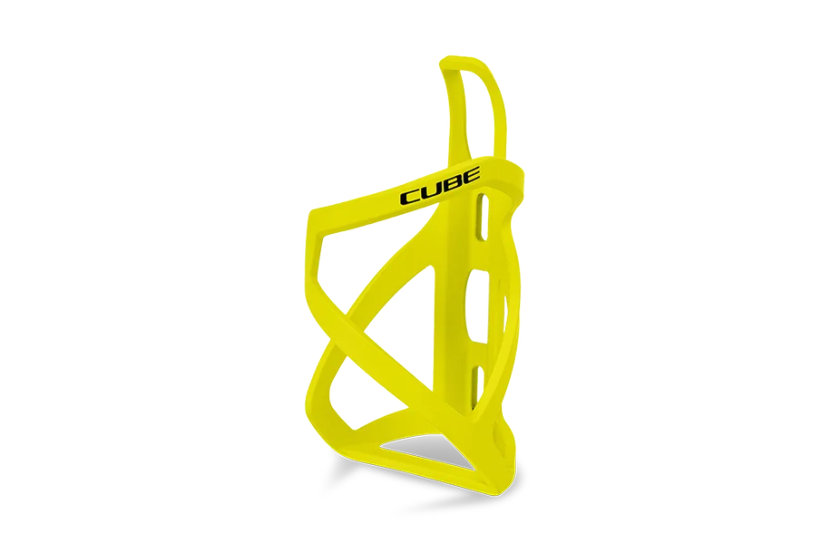 CUBE Flaschenhalter HPP Left-Hand Sidecage matt neon yellow ´n´ glossy black