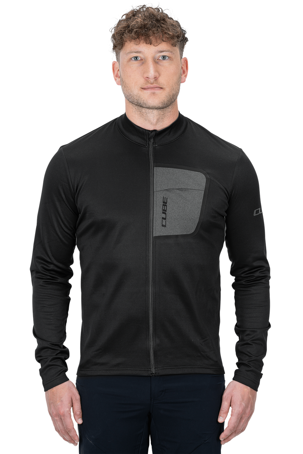 CUBE ATX Trikot Full Zip langarm