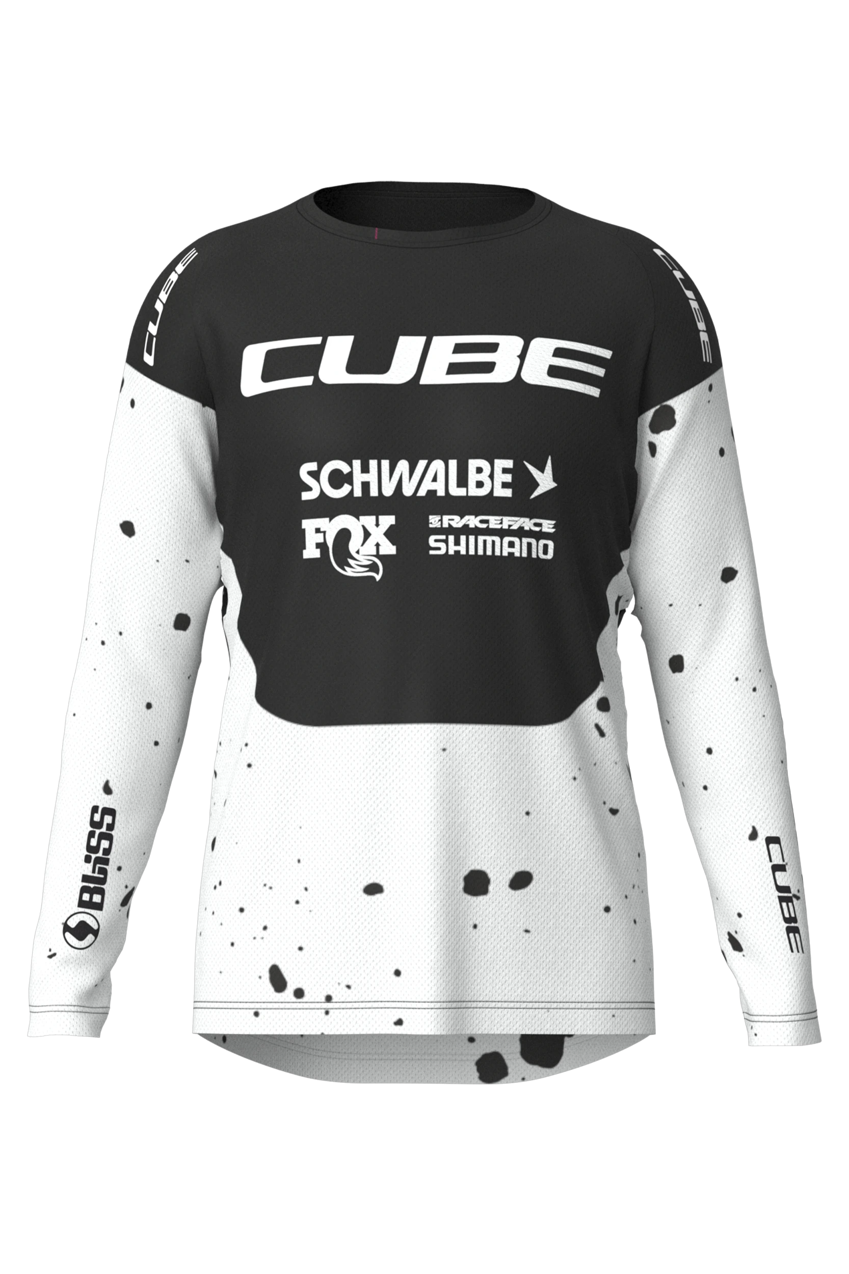 CUBE MTB WS Trikot X Factory Racing langarm