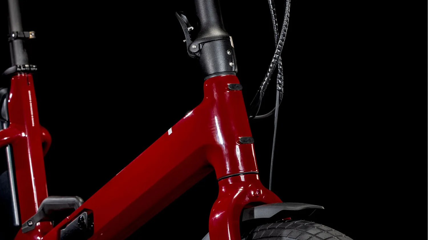 Cube 2025 Fold Hybrid 500 merlotred´n´reflex