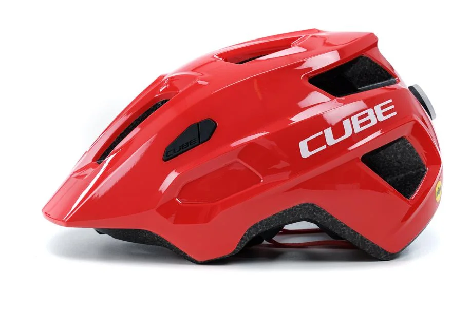 CUBE Helm LINOK glossy red Gr.XS (46-51)