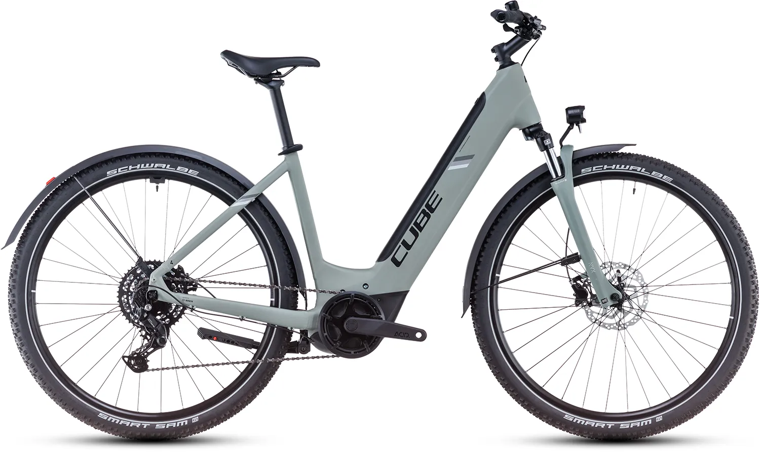 Cube 2025 Nuride Hybrid Performance 625 Allroad swampgrey´n´black