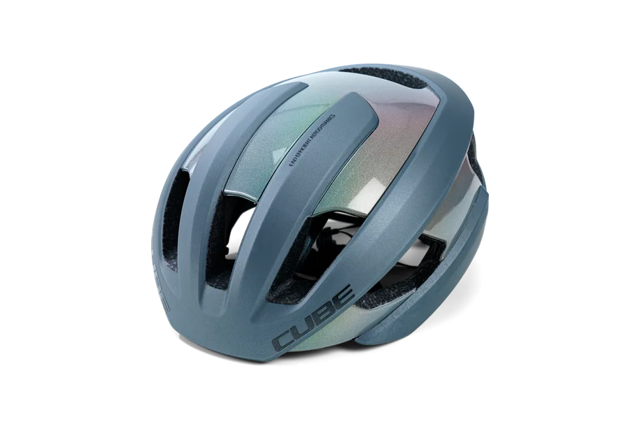 CUBE Helm HERON grey prizm Gr.S (49-55)