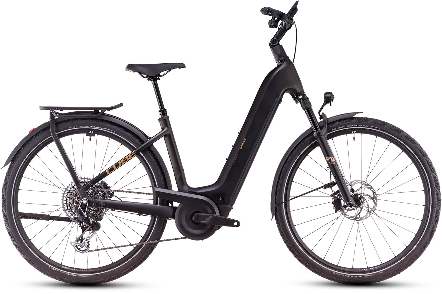 Cube 2025 Kathmandu Hybrid SLT golddust´n´black 800 (Wave)