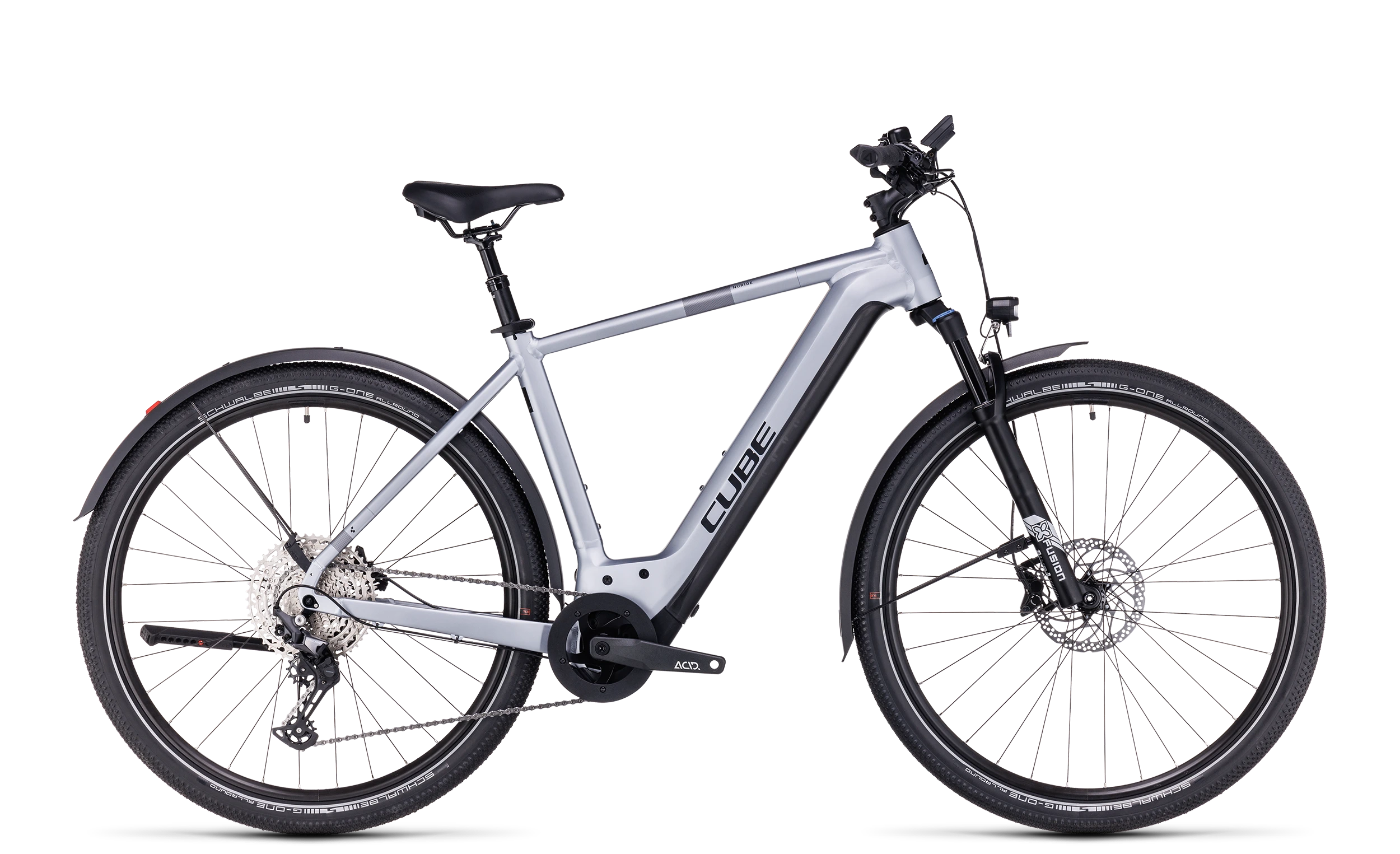 Cube 2023 Nuride Hybrid EXC 750 Allroad polarsilver´n´black