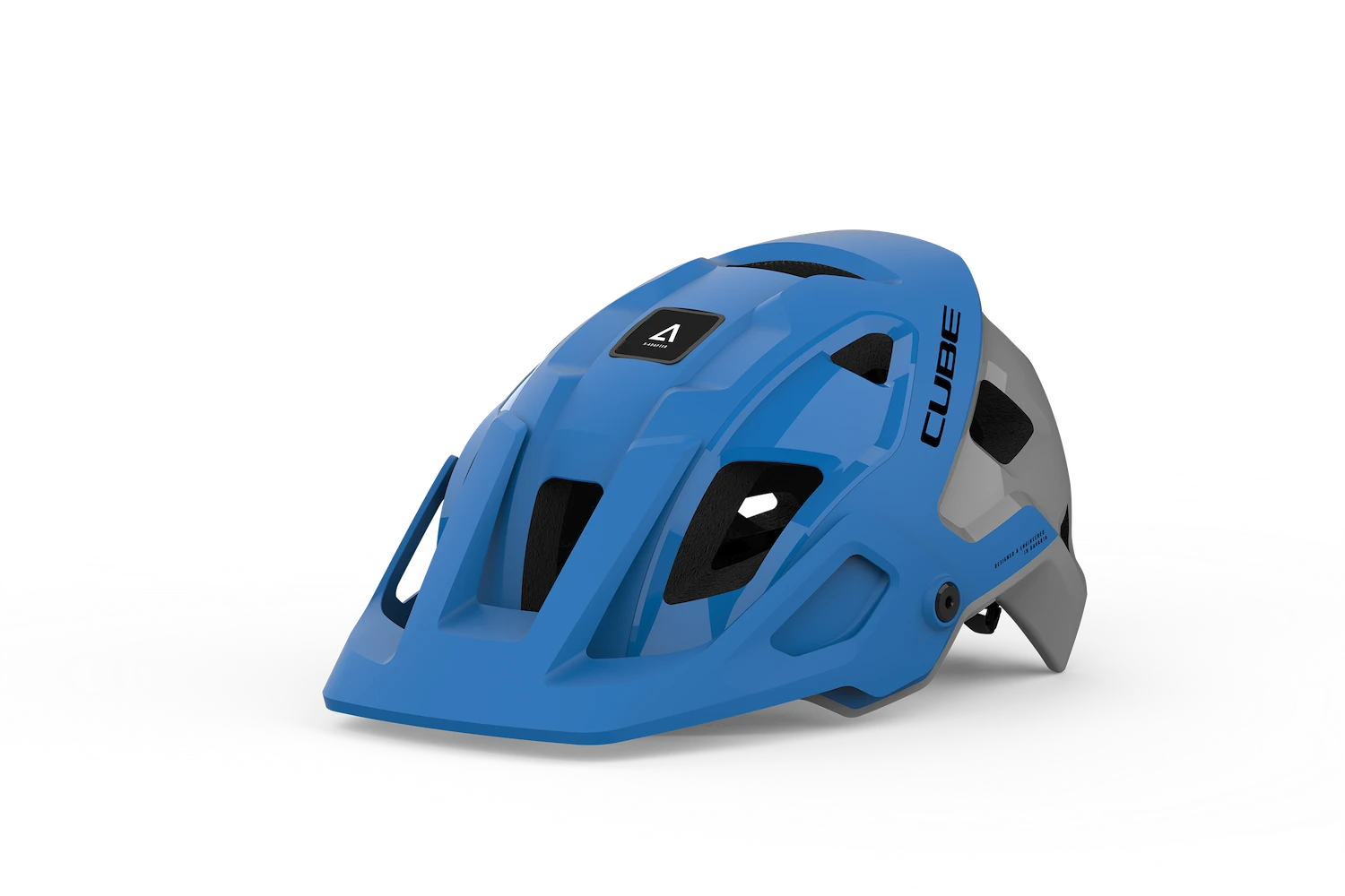 CUBE Helm STROVER X Actionteam (blue´n´grey)