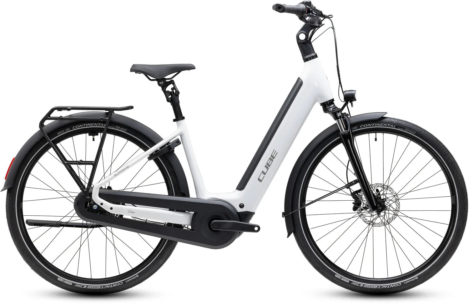 Cube 2027 Supreme RT Hybrid Comfort EX 600 metallicwhite´n´reflex