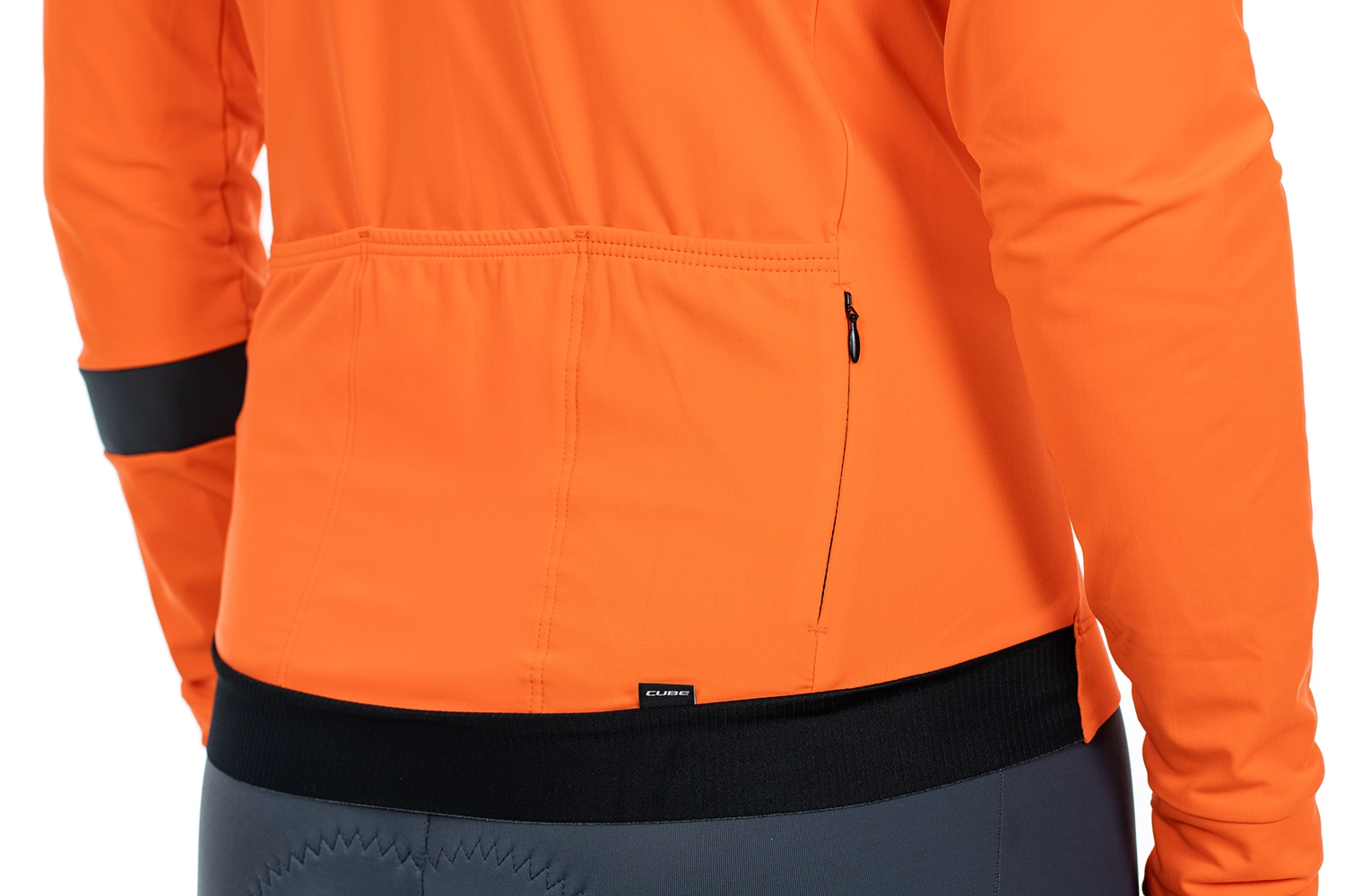 CUBE BLACKLINE Trikot langarm orange