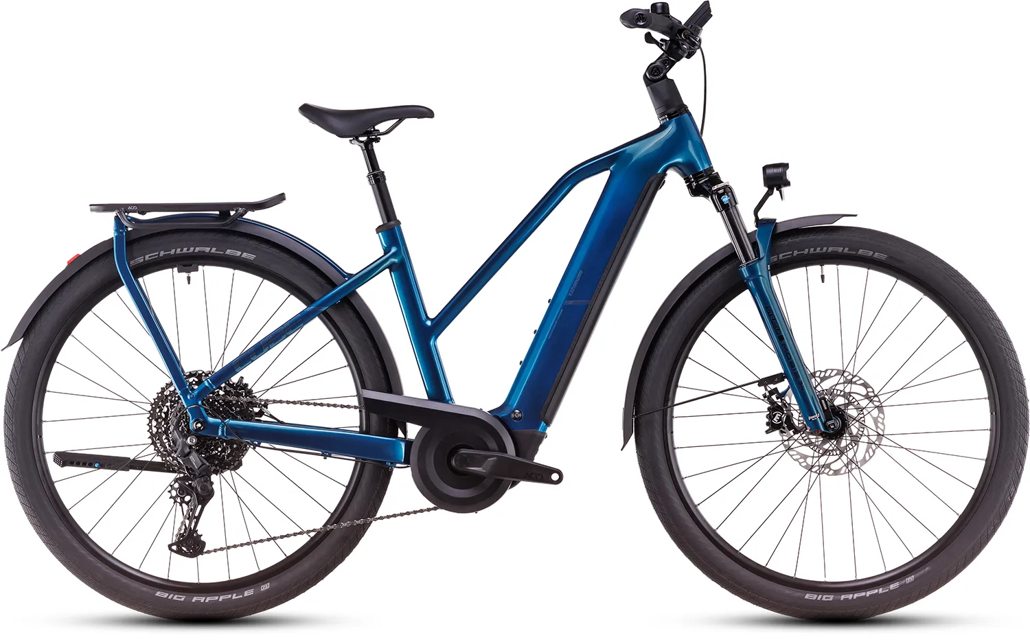 Cube 2025 Kathmandu Hybrid EX electricblue´n´chrome 800 (Trapez)