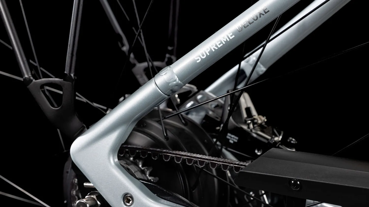 Cube 2025 Supreme Hybrid Deluxe SLX 625 polargrey´n´white