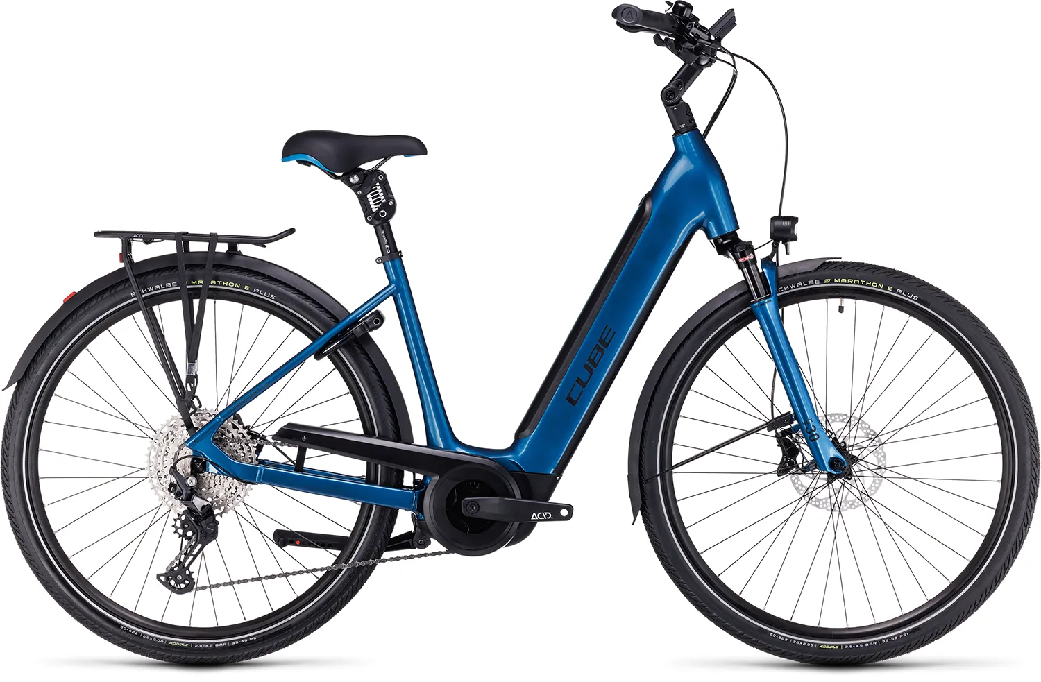 Cube 2024 Supreme Sport Hybrid EXC 625 blue´n´black | Wave