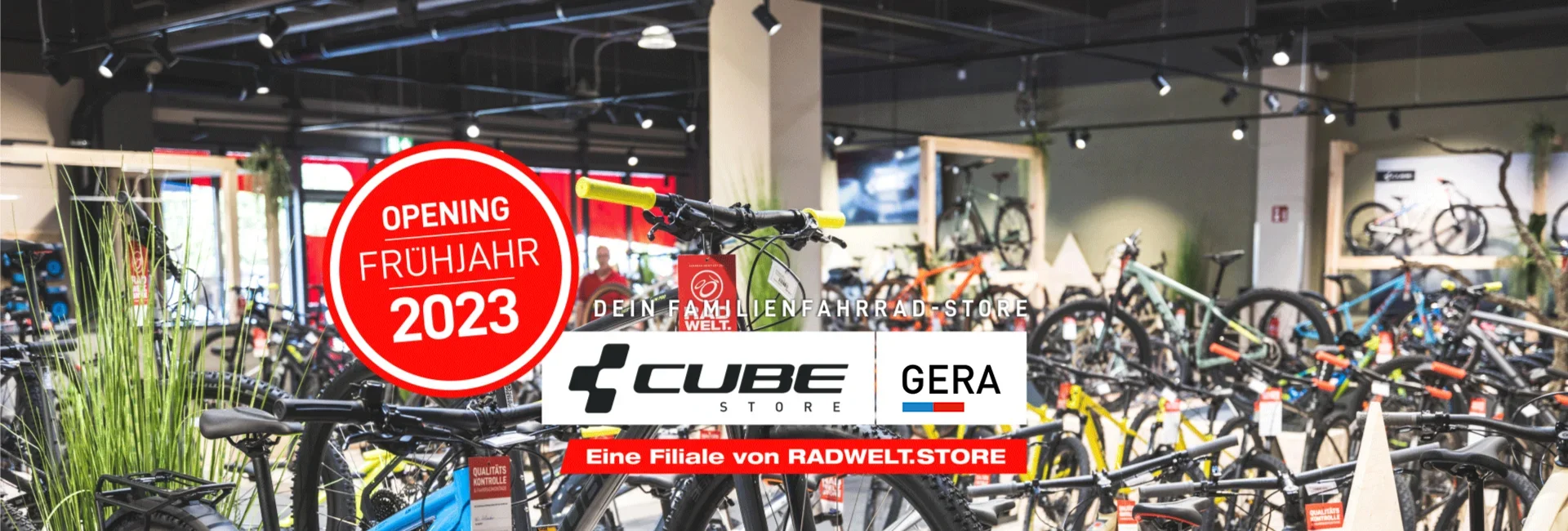 CUBE STORE GERA - OPENING Frühjahr 2023