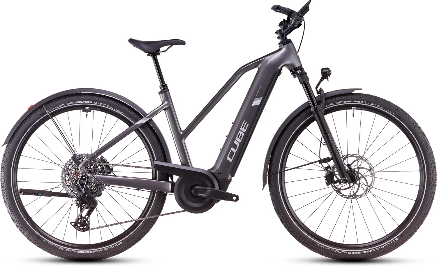 Cube 2025 Nuride Hybrid SLT Allroad graphite´n´fossil 800 (Trapez)