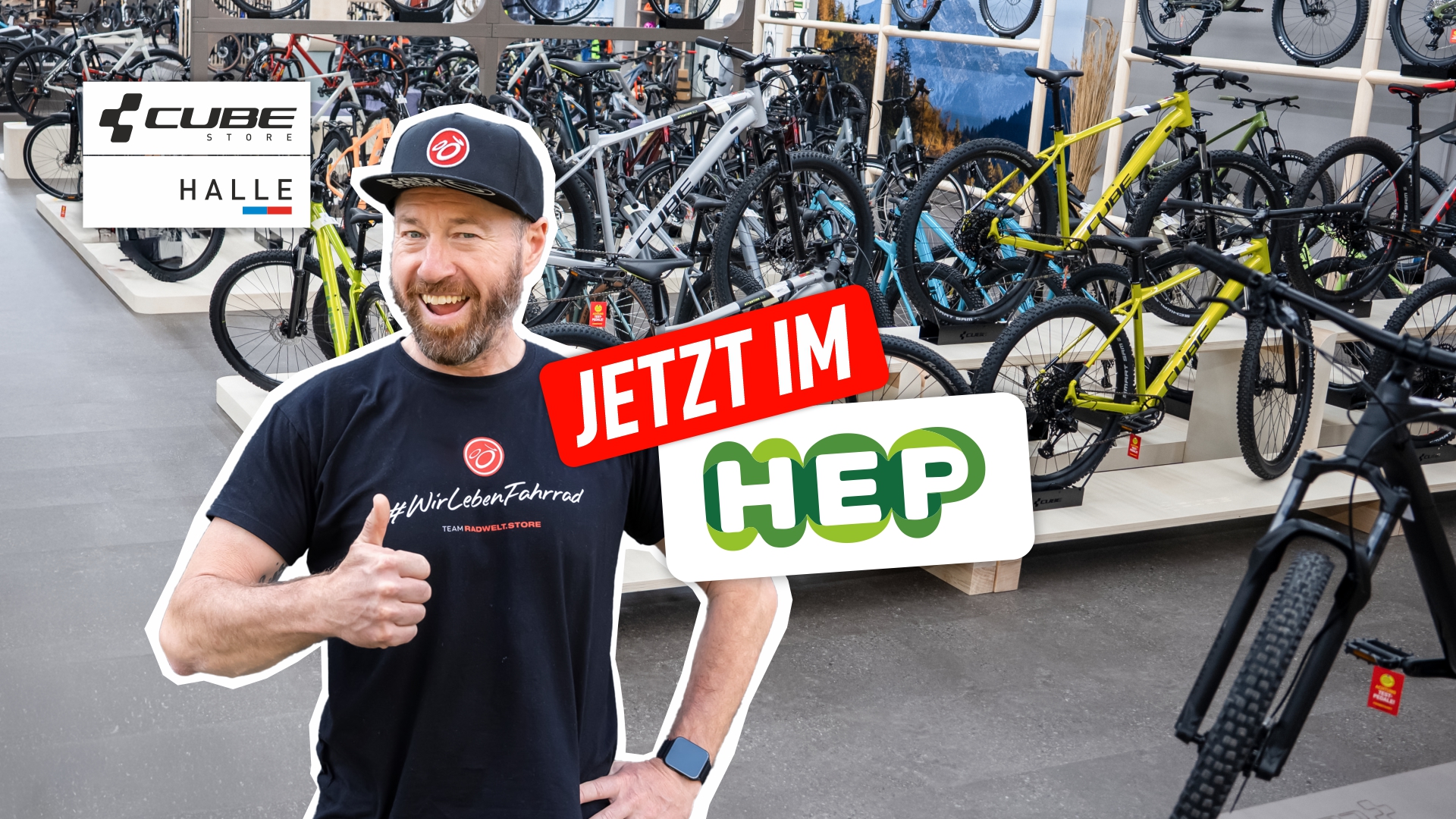 CUBE Store Halle | TOP-Bikes & Service im Sdstadtcenter