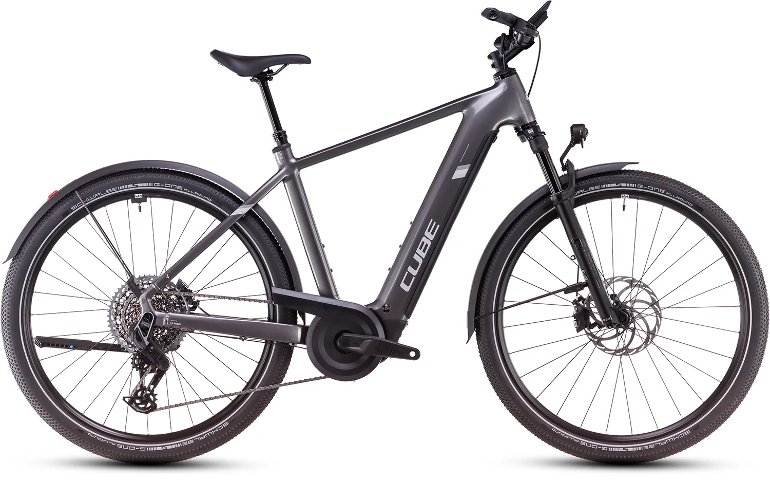 Cube 2025 Nuride Hybrid SLT Allroad graphite´n´fossil 800 (Diamant)