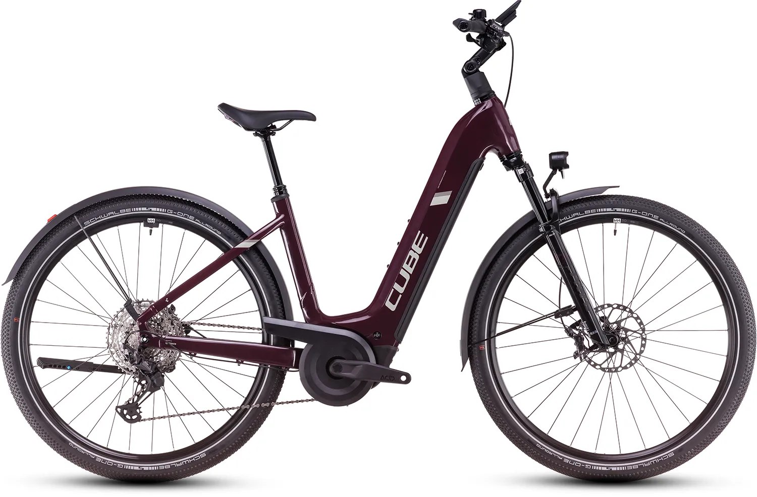 Cube 2025 Nuride Hybrid SLX Allroad amarone´n´lunar 800 (Wave)
