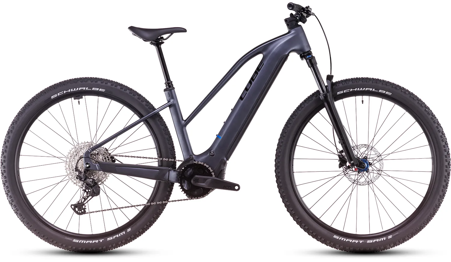 Cube 2025 Reaction Hybrid Pro metallicgrey´n´black 800 (Trapez)